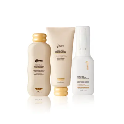 Honey Glow Haircare Trio Gisou — detalhe 3