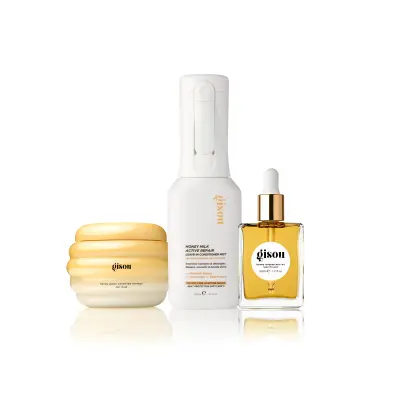 Honey Hydration & Shine Trio Gisou — textura e acabamento