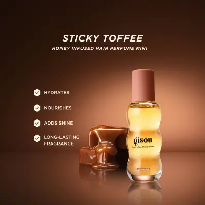 Honey Infused Hair Perfume Sticky Toffee Gisou — detalhe 4