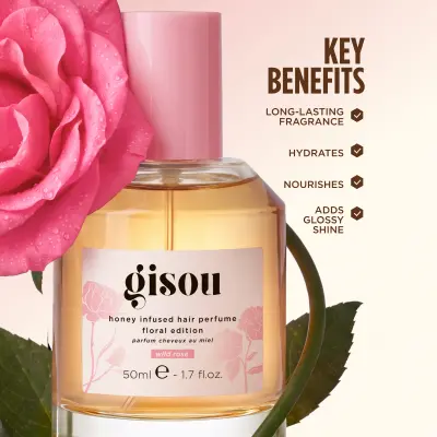 Honey Infused Hair Perfume Wild Rose Gisou — detalhe 6