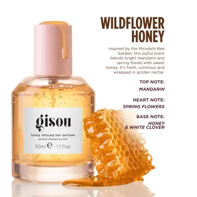 Honey Infused Hair Perfume Wildflower Honey Gisou — detalhe 4