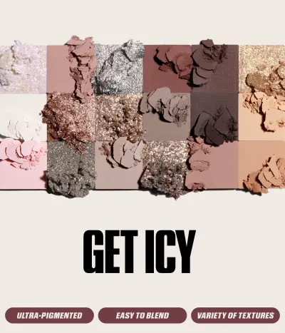 Icy Nude Eyeshadow Palette Huda Beauty — detalhe 6