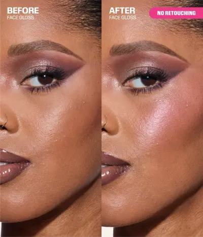 Icy Nude PH Face Gloss Huda Beauty — detalhe 3