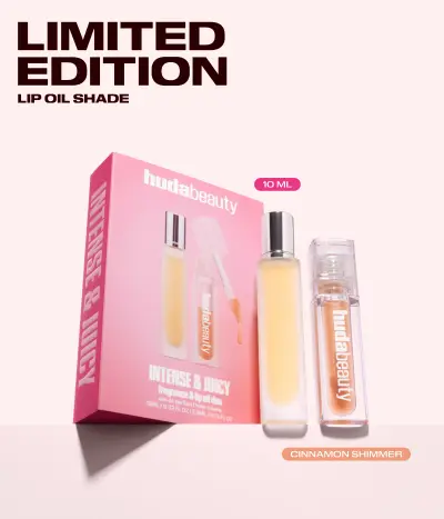 Intense & Juicy Fragrance & Lip Oil Duo Huda Beauty — detalhe 3