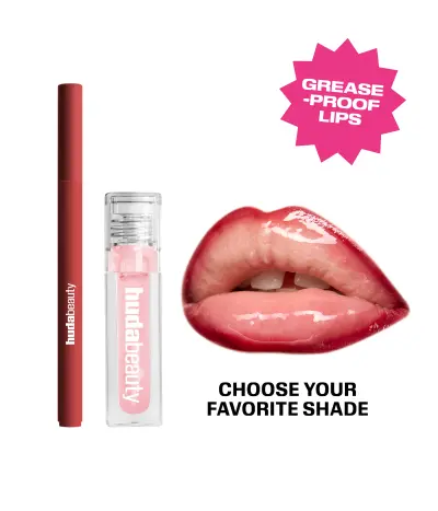 Jelly Stained Lip Kit Huda Beauty — embalagem e produto