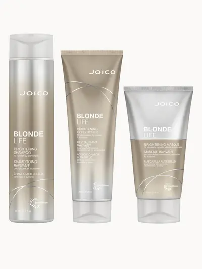 Joico Blonde Life Home Care Kit Joico — textura e acabamento
