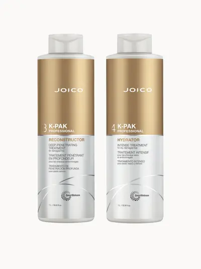 Joico K-Pak Professional Treatment Supersize Duo Joico — embalagem e produto