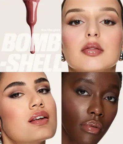 Juicy Bombshell Lip Duo Huda Beauty — detalhe 6