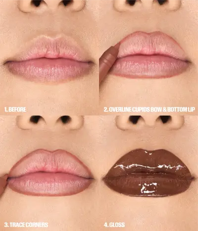Juicy Coco Lip Duo Huda Beauty — detalhe 4