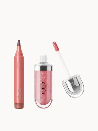 KIKO Milano Exclusive Lip Combo (Various Shades) KIKO Milano — textura e acabamento