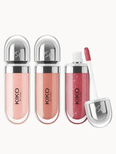 KIKO Milano Glossy Lip Trio 01 — detalhe 4