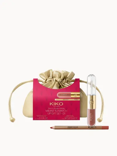 KIKO Milano Meant To Match Lip Gift Set 7.2ml KIKO Milano — embalagem e produto