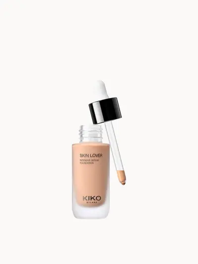 KIKO Milano Skin Lover Intensive Serum Foundation 28ml (Various Shades) KIKO Milano — embalagem e produto