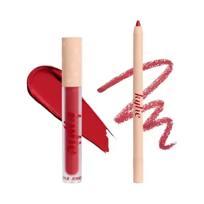 KYLIE COSMETICS Holiday Collection Matte Liquid Lip Kit Red Kylie Cosmetics — detalhe 5