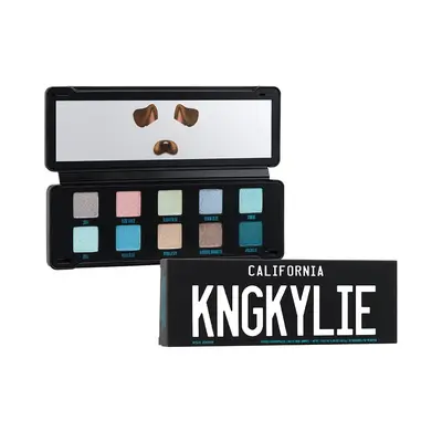 KYLIE COSMETICS King Kylie Eyeshadow Palette Kylie Cosmetics — textura e acabamento