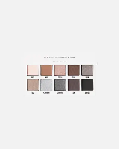 KYLIE COSMETICS Kyshadow Palette Smokey Eyeshadow Kylie Cosmetics — embalagem e produto