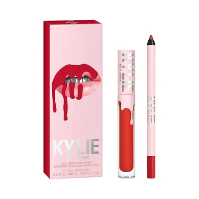 KYLIE COSMETICS Velvet Lip Kit Kylie Cosmetics — textura e acabamento