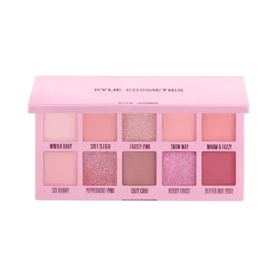 KYLIE COSMETICS Winter Kissed Eyeshadow Palette Kylie Cosmetics — textura e acabamento