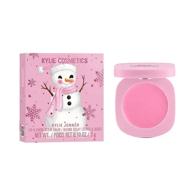 KYLIE COSMETICS Winter Kissed Lip & Cheek Glow Balm Kylie Cosmetics — embalagem e produto