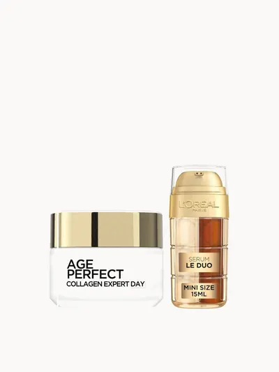 L'Oréal Paris Age Perfect Collagen Peptide Bundle L'Oréal Paris — textura e acabamento