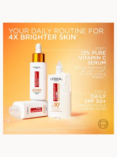 L'Oréal Paris Daily Fluid Tinted Glow SPF 50+ 50ml (Various Shades) L'Oréal Paris — detalhe 8