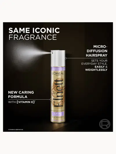 L'Oréal Paris Elnett Hair Spray for Dull Hair with Vitamin E 200ml L'Oréal Paris — detalhe 9
