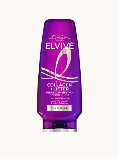 L’Oréal Paris Elvive Collagen + Lifter Fibre Densifying Conditioner 400ml L'Oréal Paris — textura e acabamento