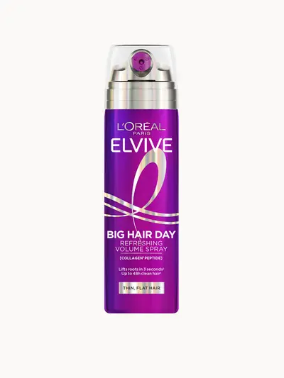 L'Oréal Paris Elvive Collagen Lifter Volume Spray 200ml L'Oréal Paris — embalagem e produto