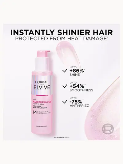 L'Oréal Paris Elvive Glycolic Gloss Leave-in Serum for Dull Hair 150ml L'Oréal Paris — detalhe 3