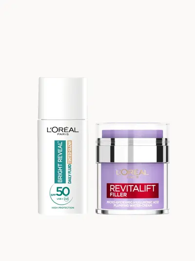 L'Oreal Paris Hyaluronic Filler Water Cream & Tinted Glow SPF50+ (Various Shades) — detalhe 37