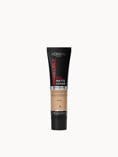 L'Oréal Paris Infallible 32hr Matte Cover Foundation 30ml (Various Shades)