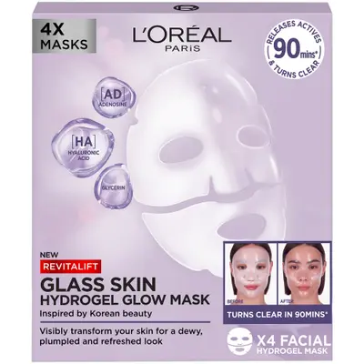 L'Oréal Paris Revitalift Filler Glass Skin Hydrogel Glow Mask Single Pack L'Oréal Paris — detalhe 3