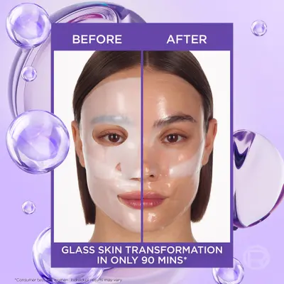L'Oréal Paris Revitalift Filler Glass Skin Hydrogel Glow Mask Single Pack L'Oréal Paris — detalhe 6