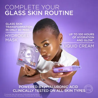 L'Oréal Paris Revitalift Filler Glass Skin Hydrogel Glow Mask Single Pack L'Oréal Paris — detalhe 9