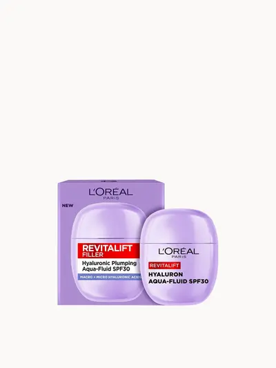 L'Oreal Paris Revitalift Filler Plumping Aqua-Fluid SPF30 Moisturiser 40ml — detalhe 68