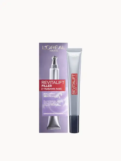 L’Oréal Paris Revitalift Filler Renew Eye Cream (15ml) L'Oréal Paris — textura e acabamento