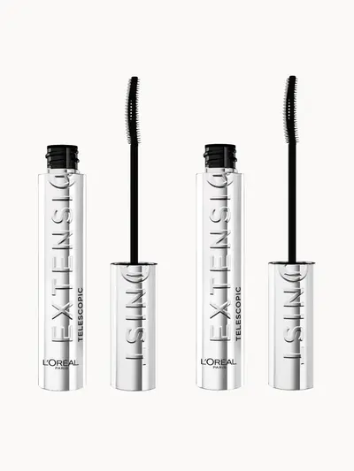 L'Oréal Paris Telescopic Extensionist Mascara Bundle L'Oréal Paris — textura e acabamento