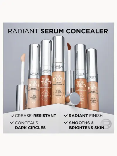 L'Oréal Paris True Match Radiant Serum Concealer 11ml (Various Shades) L'Oréal Paris — detalhe 4