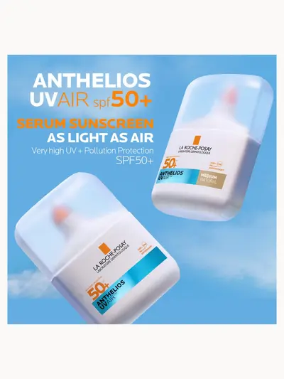 La Roche Posay Anthelios UVAIR Serum Sunscreen SPF50+ Light with Hyaluronic Acid, Niacinamide & Vitamin E, For all skin types, 50ml La Roche-Posay — detalhe 9