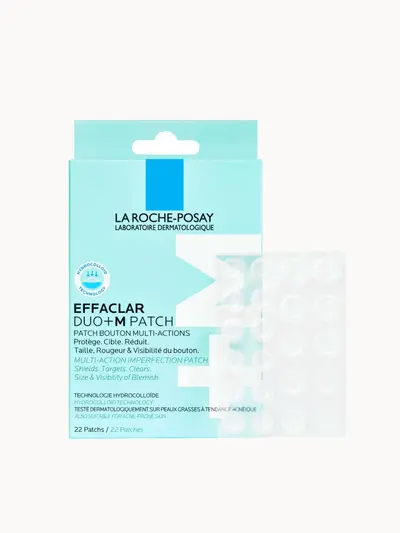 La Roche-Posay Effaclar Duo+M Patch, Multi-Action Imperfection Patch for Breakout-Prone Skin 22 Patches La Roche-Posay — textura e acabamento