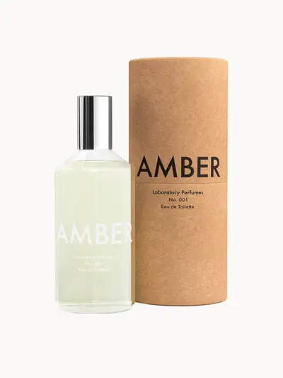 Laboratory Perfumes Amber Eau de Toilette 100ml — embalagem e produto
