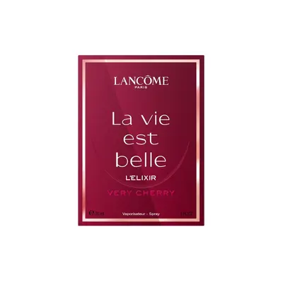 Lancôme La vie est belle L'Elixir Very Cherry Eau de Parfum Lancôme — textura e acabamento
