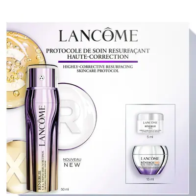 Lancôme Renergie Triple Serum Retinol Routine Set (Worth £160) Lancôme — embalagem e produto