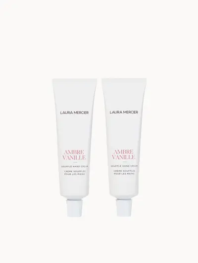Laura Mercier Ambre Vanille Hand Cream 50ml Bundle Laura Mercier — textura e acabamento