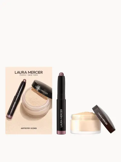 Laura Mercier Artistry Icons Kit Caviar Stick & TLSP Laura Mercier — textura e acabamento