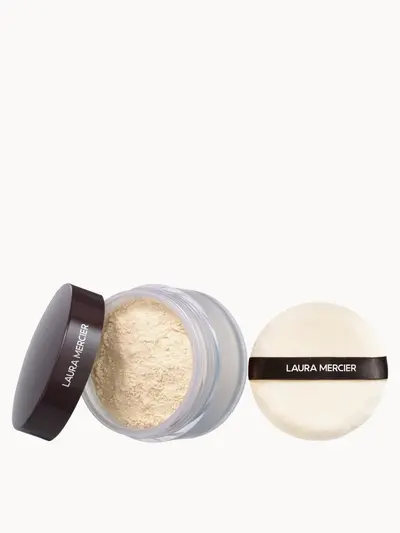 Laura Mercier Translucent Loose Setting Powder 29g & Velour Puff Set (Various Shades) Laura Mercier — detalhe 8