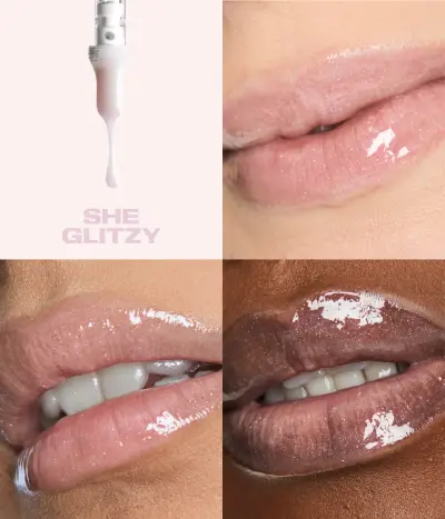 Lip & Cheek Kit Blushed Nudes Set Huda Beauty — detalhe 4