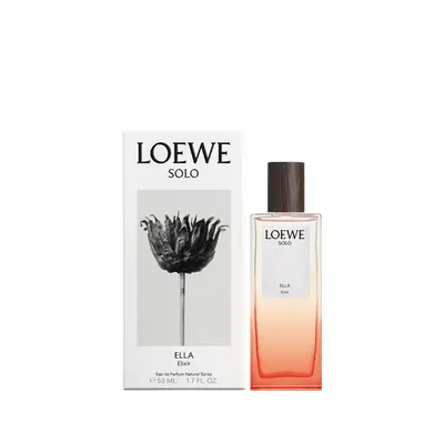 Loewe Solo Ella Elixir Eau de Parfum Loewe — textura e acabamento