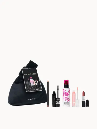 MAC x LOOKFANTASTIC Exclusive Midnight Glam Gift Set (Worth £124) MAC Cosmetics — textura e acabamento