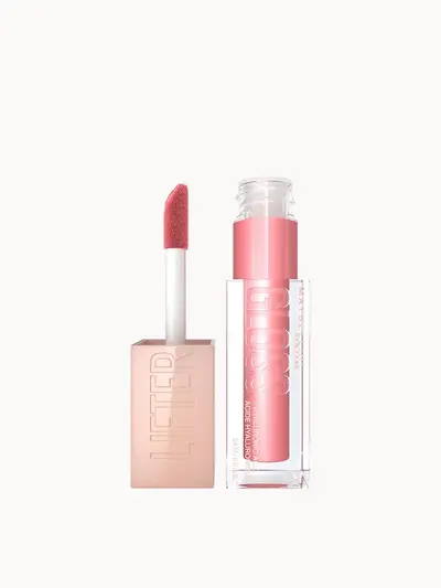 Maybelline Lifter Gloss Hydrating Lip Gloss with Hyaluronic Acid 5g (Various Shades) Maybelline — textura e acabamento